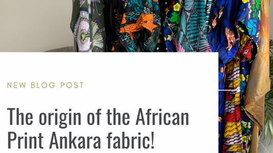The origin of the African print fabric - Ankara