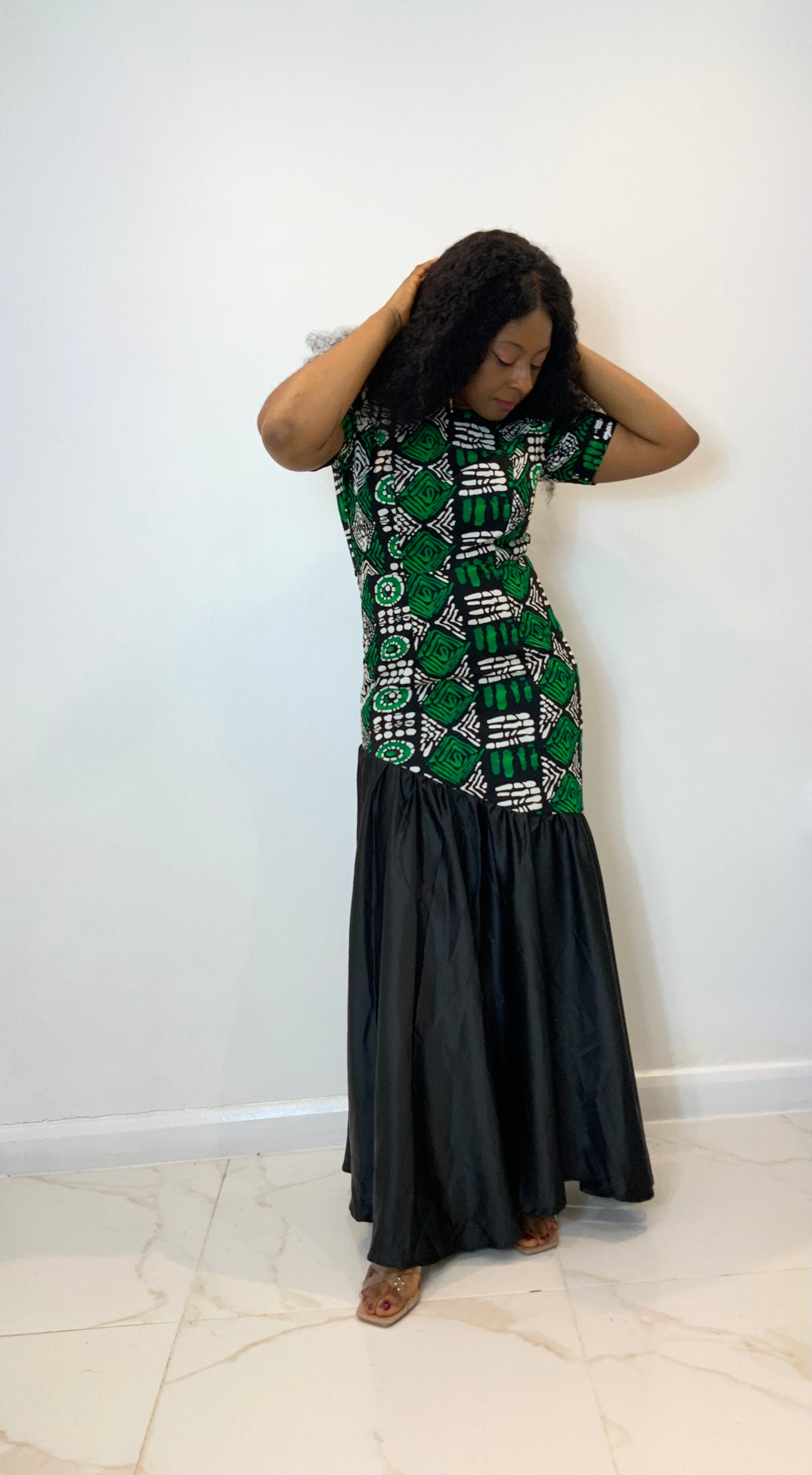 AFRICAN PRINT ASA MAXI DRESS