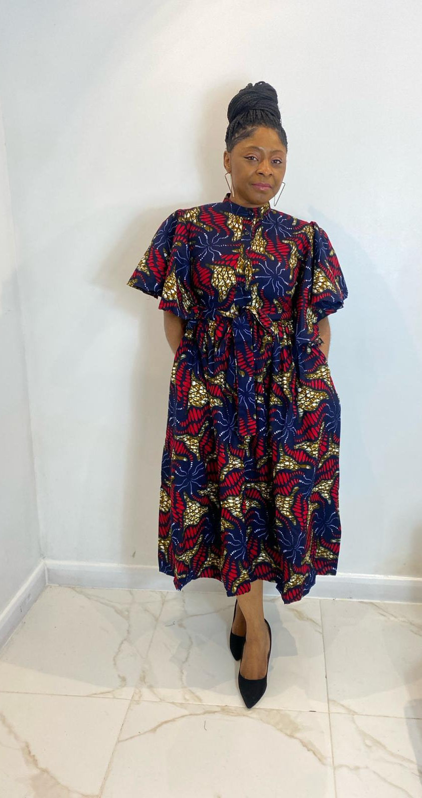 AFRICAN PRINT DELE DRESS