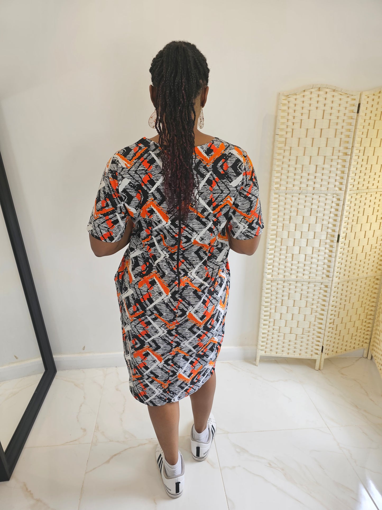 AFRICAN PRINT ADANNA DRESS