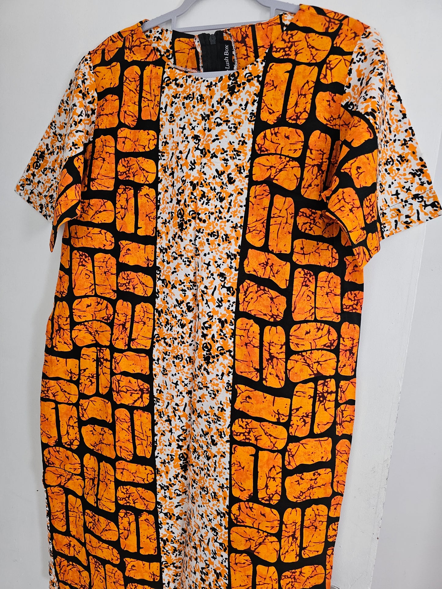 AFRICAN PRINT ADANWA DRESS