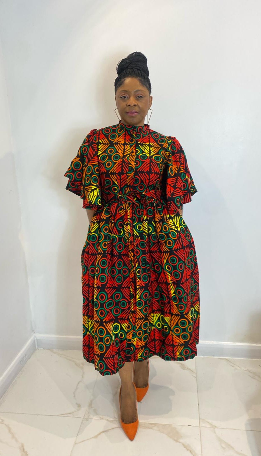 AFRICAN PRINT DEJI DRESS